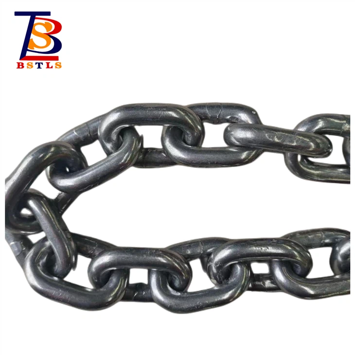 Heavy Iron Blacken G100 Short Link Welded Load Lifting Chain
