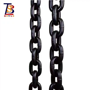 Lanac od legiranog čelika za teške uslove rada En818-2 G80 14*42mm podizni lanac crno završen